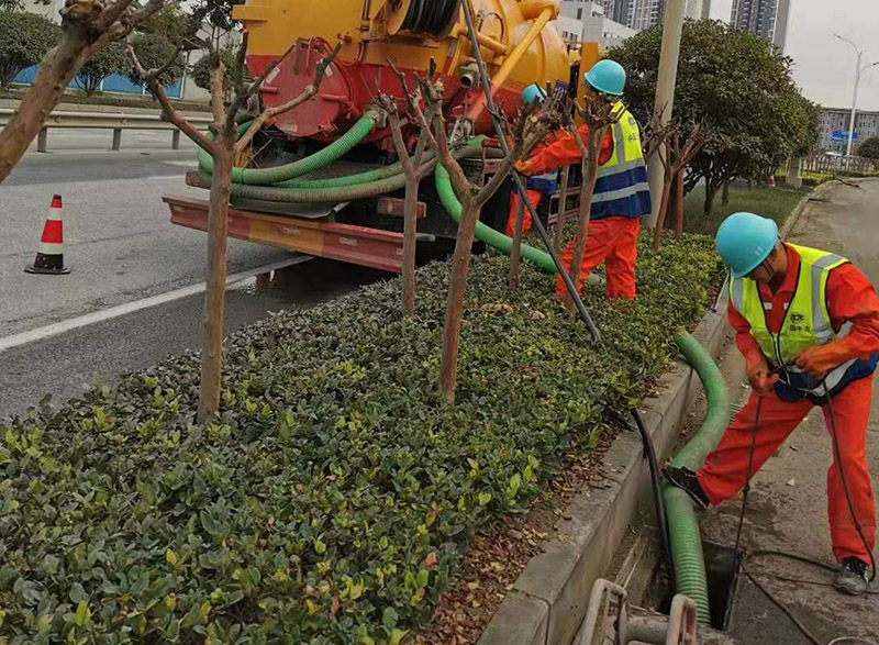 罗庄市政管道清淤